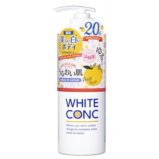 Sữa tắm trắng da white conc body shampoo 600ml