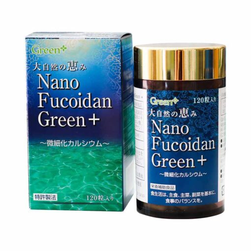 Viên uống hỗ trợ điều trị ung thư nano fucoidan green+