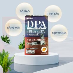 Viên uống bổ não DPA DHA EPA Vitamin E Orihiro Viên uống bổ não DPA DHA EPA Vitamin E Orihiro