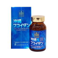 Viên uống hỗ trợ điều trị ung thư kanehide bio okinawa fucoidan xanh