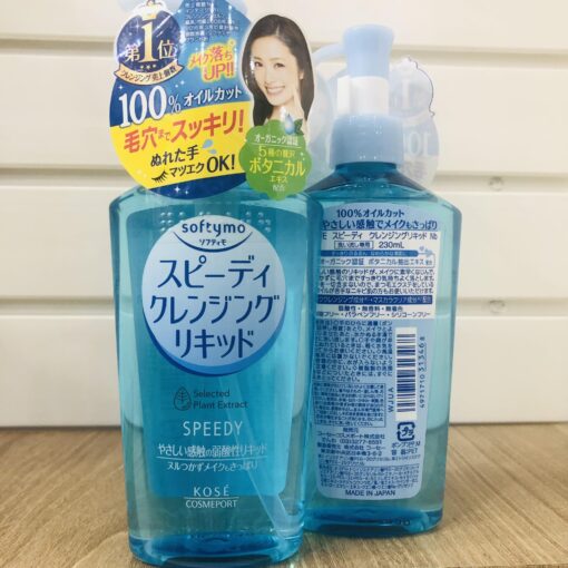 Nước tẩy trang kose softymo làm sạch nhanh speedy cleansing liquid