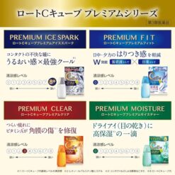 Nước nhỏ mắt Rohto C3 Cube Premium Ice Spark 18ml Nước nhỏ mắt Rohto C3 Cube Premium Ice Spark 18ml