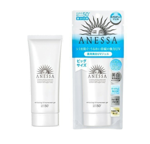 Kem chống nắng anessa whitening uv sunscreen gel spf50