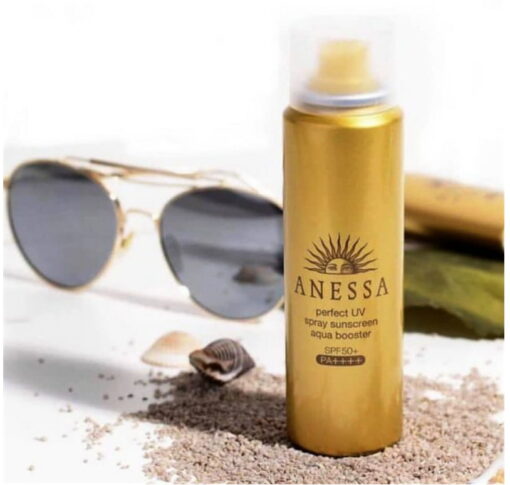 Chống nắng dạng xịt anessa perfect uv spray sunscreen aqua booster