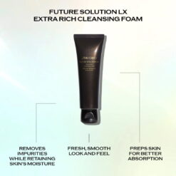 Sữa rửa mặt shiseido future solution lx extra rich cleansing foam