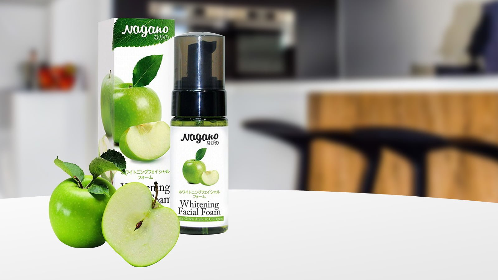 Kem bọt rửa mặt trắng da chứa collagen Nagano Kem Bọt Rửa Mặt Trắng Da Chứa Collagen Nagano NG1009