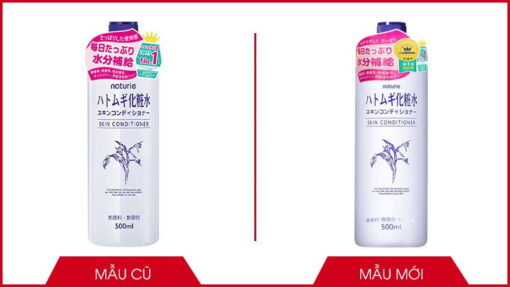 Nước hoa hồng ý dĩ kumano naturie hatomugi skin conditioner 500ml