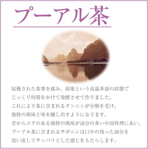 Trà phổ nhĩ orihiro pu-erh tea của nhật bản 60 túi lọc x 3g