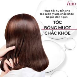 Kem ủ tóc fino premium touch cải thiện tóc hư tổn