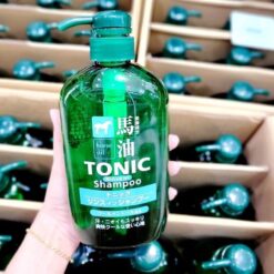 Dầu gội mỡ ngựa kumano horse oil tonic rinse in