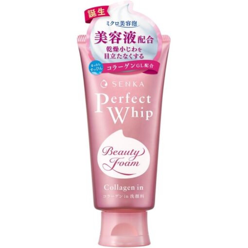 Sữa rửa mặt senka perfect whip collagen in