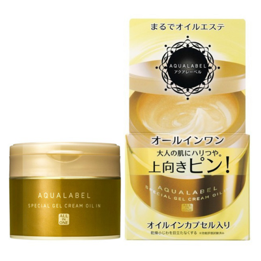 Kem dưỡng chống lão hóa shiseido aqua label special gel cream oil in