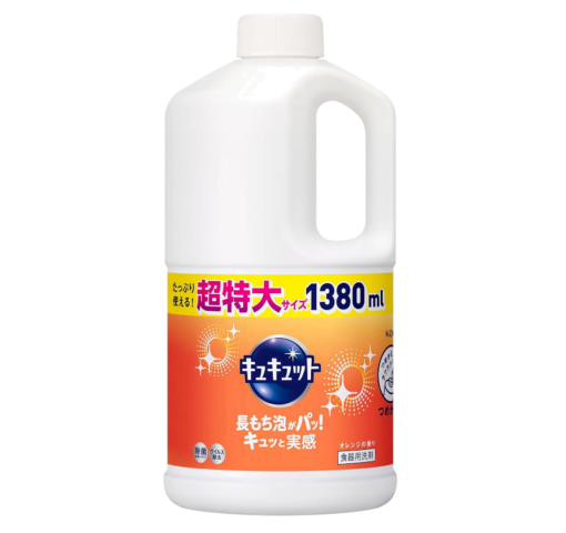 Nước Rửa Chén Kao Hương Cam 1380ml