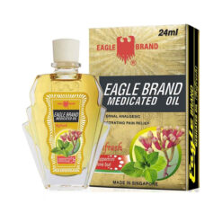 Dầu Gió Vàng Con Ó Mùi Đinh Hương Mỹ Eagle Brand Medicated Oil 24ml