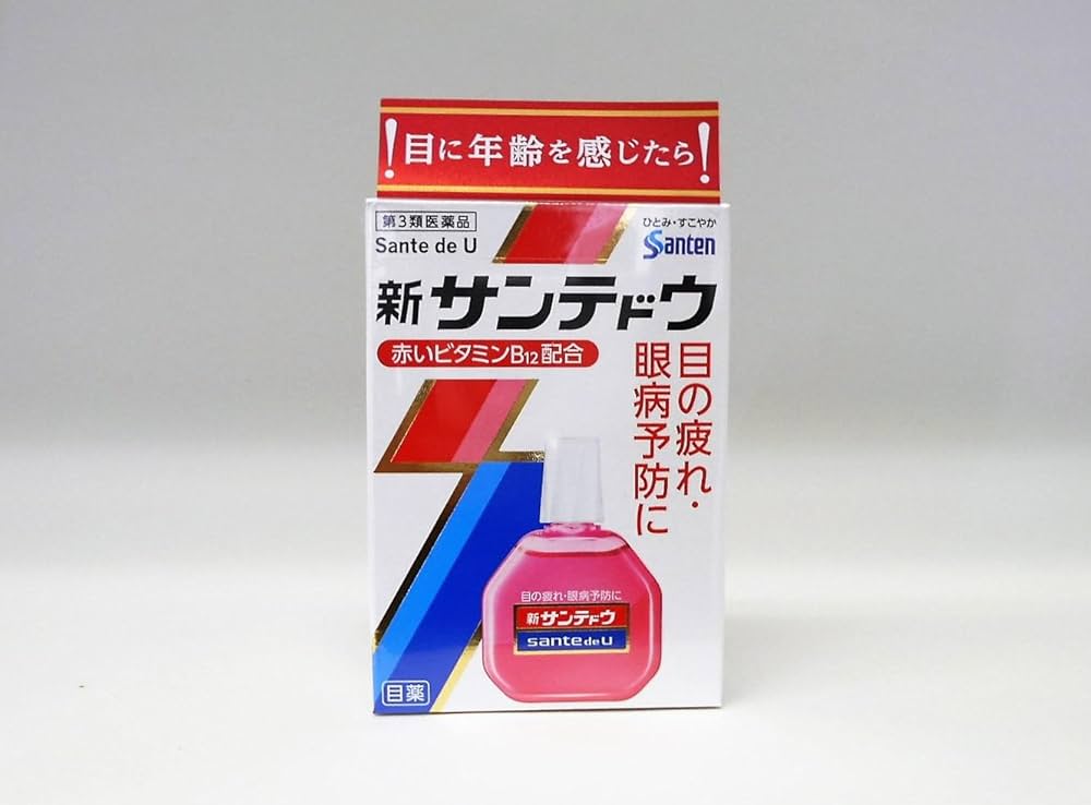Nước Nhỏ Mắt Sante De U Amazon | 【第3類医薬品】新サンテドウα 15mL ×10 | 参天製薬 | 目薬