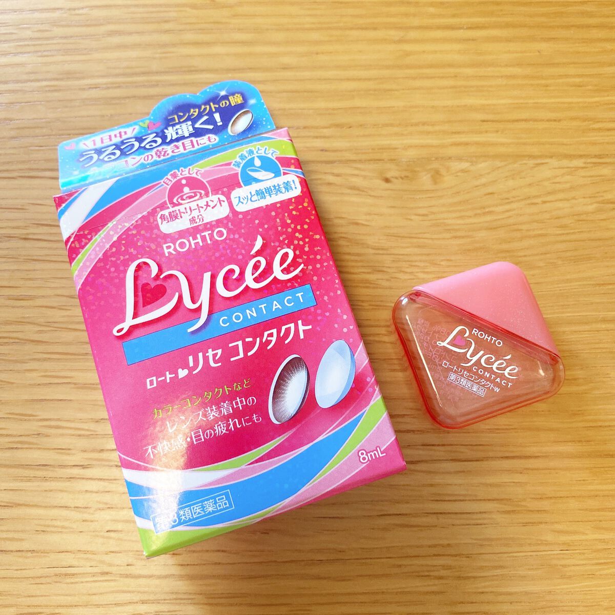 Nước Nhỏ Mắt Rohto Lycee Contact ロートリセコンタクトw(医薬品)|ロート製薬の口コミ - ⭐︎ロートリセコンタクトw⭐︎ by ruri🌺フォロバ(敏感肌/20代前半) | LIPS
