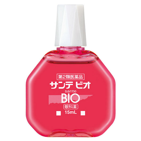 サンテビオ 15ml 参天製薬 目薬 目の疲れ 充血 眼病予防 目のかすみ 目のかゆみ【第2類医薬品】 - アスクル