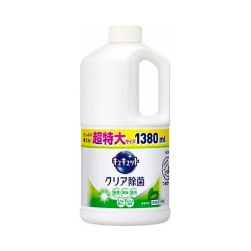 Nước rửa chén kao hương trà xanh 1380ml