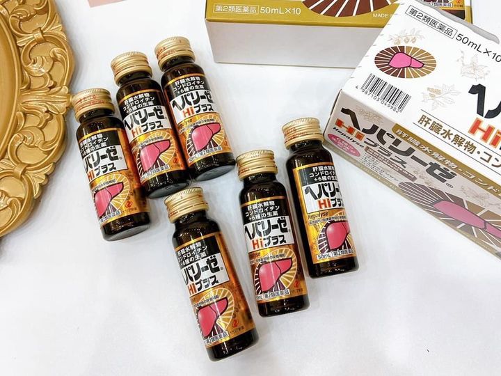 Nước Uống Bổ Gan Hepalyse Hi Plus Nhật (10 Chai 50ml )