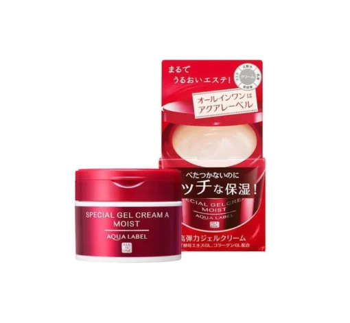 Kem dưỡng ẩm shiseido aqua label special moist gel cream