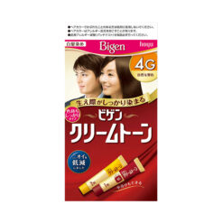 Thuốc Nhuộm Tóc Phủ Bạc Bigen Hoyu Cream Tone Nhật Bản 4G Màu Nâu Sáng