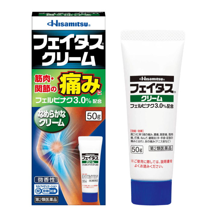 Kem Bôi Trị Đau Nhức Cơ Hisamitsu Feitas Nhật Bản 50g