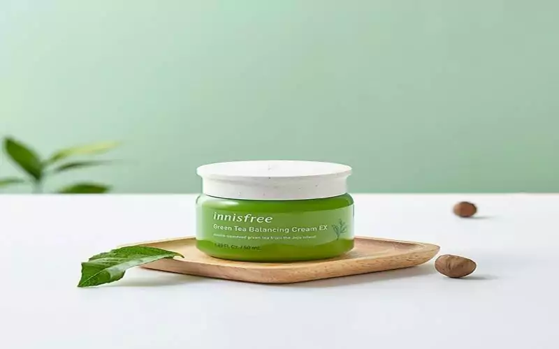 Innisfree green tea balancing cream ex