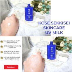 Sữa Chống Nắng Kose Sekkisei Skincare UV Milk SPF50+ PA++++60g Sữa Chống Nắng Kose Sekkisei Skincare UV Milk SPF50+ PA++++60g