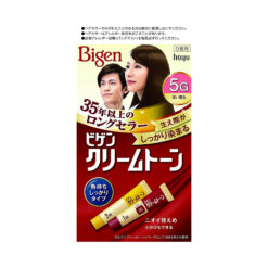 Thuốc Nhuộm Tóc Phủ Bạc Bigen Hoyu Cream Tone Nhật Bản 5G Màu Nâu