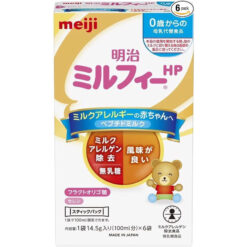 Sữa Meiji Mirufi HP Cho Bé Dị Ứng Đạm Sữa Bò Hộp 87g (6 thanh)