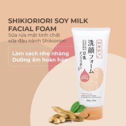 Sữa Rửa Mặt Dưỡng Ẩm Sữa Đậu Nành Kumano Soy Milk