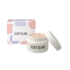 Kem Dưỡng Da Trang Điểm Make Solution Silky Blanc- Hàng Nhật Nội Địa