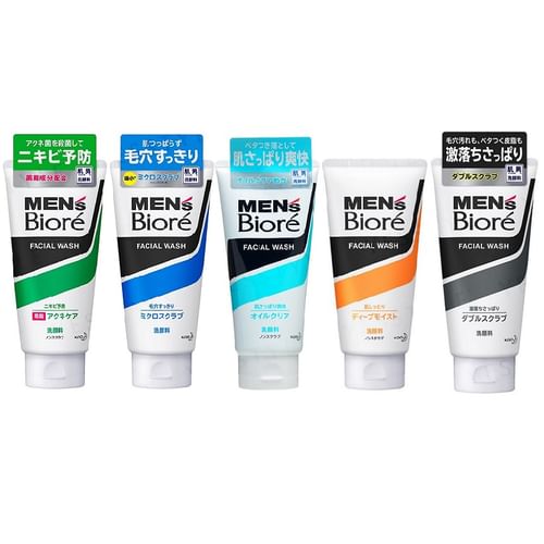 Sữa Rửa Mặt Làm Sạch Sâu Men's Biore Kao - Hàng Nhật Nội Địa Kao - Men's Biore Facial Wash | YesStyle