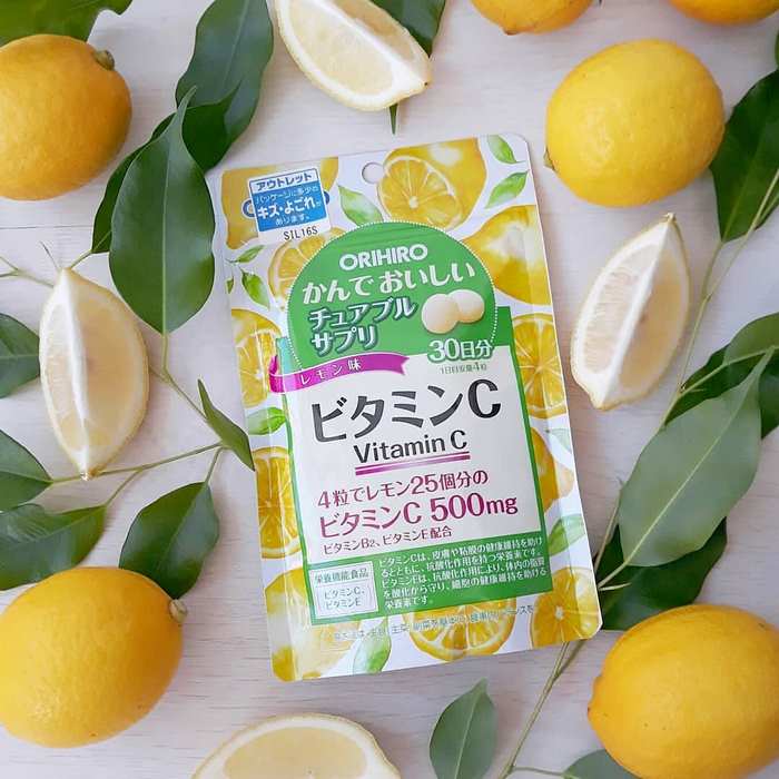 Viên Ngậm Orihiro Bổ Sung Vitamin C 500mg 120 Viên Mua Viên Uống Bổ Sung Vitamin C 500Mg Orihiro Nhật Bản Dạng Túi 120 Viên