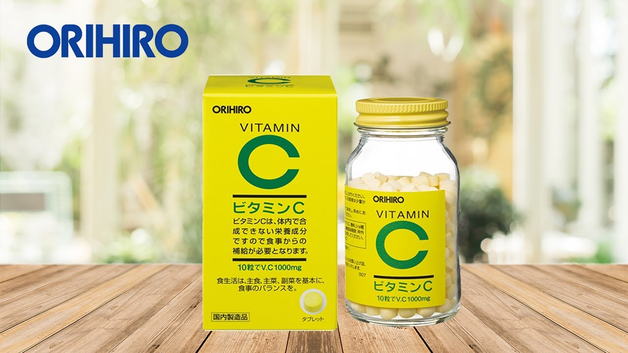 Orihiro - viên uống bổ sung vitamin c (300 viên)