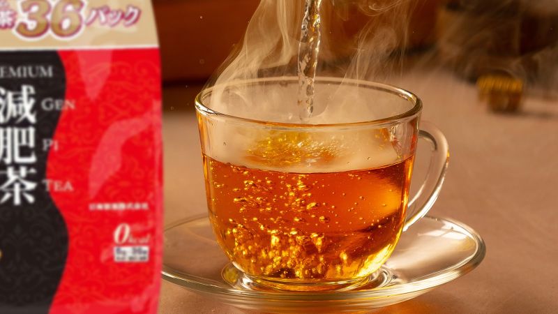 Trà thải mỡ genpi premium nhật bản được sản xuất từ thành phần 16 loại trà thảo dược lành tính