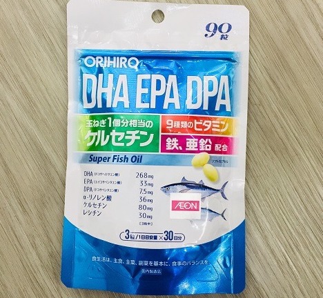 Viên uống dha epa dpa orihiro super fish oil nhật bản - mỹ phẩm nhật bản  nội địa xách tay chính hãng uy tín nhất