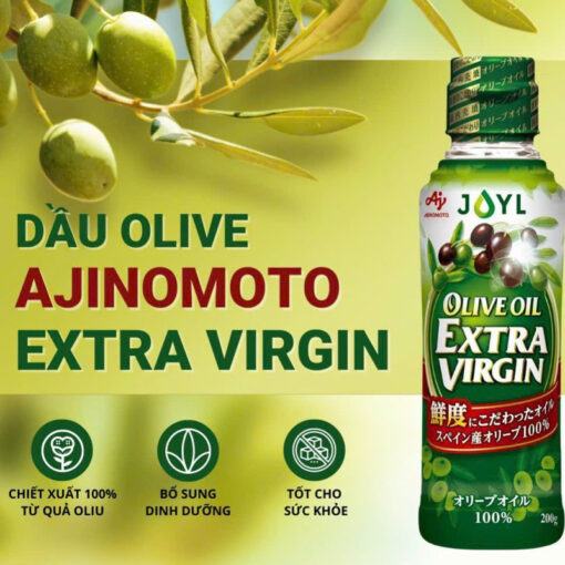 Dầu olive extra virgin ajinomoto 200g