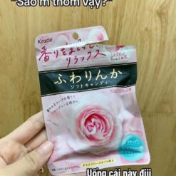 Kẹo Hoa Hồng Collagen KRACIE Làm Thơm Cơ Thể