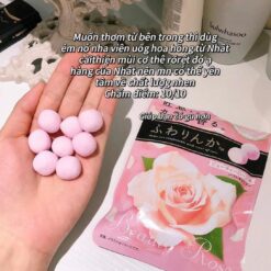 Kẹo Hoa Hồng Collagen KRACIE Làm Thơm Cơ Thể