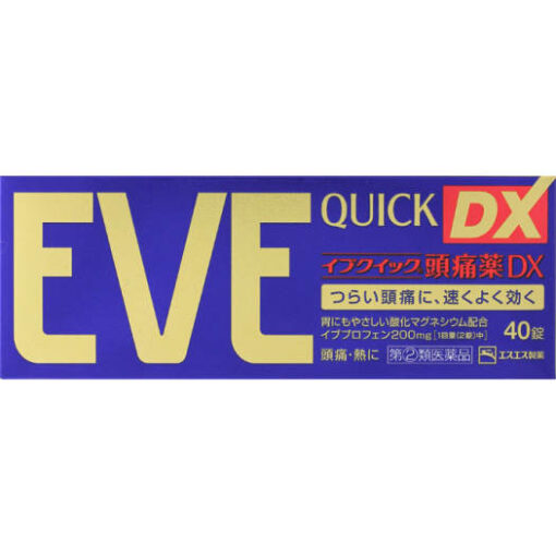 Viên Uống Giảm Đau Hạ Sốt Eve Quick DX 40 Viên