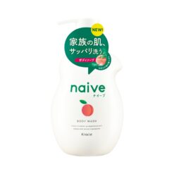Sữa Tắm Dưỡng Da Kracie Naive Body Wash Peach Hương Đào 530ml