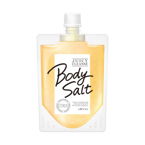 Muối tắm tẩy da chết body salt juicy cleanse utena citrus
