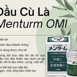 Dầu Cù Là Menturm Omi Brotherhood Nội Địa Nhật Bản 85g Dầu Cù Là Menturm Omi Brotherhood Nội Địa Nhật Bản 85g
