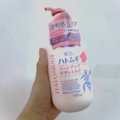 Dưỡng Thể Nâng Tone Và Làm Sáng Da Hatomugi The Tone Up Body Milk