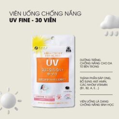 Viên Uống Chống Nắng UV Fine 30 Viên