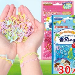 Vòng Đeo Chống Muỗi Kincho Hình Thú 30 Chiếc Hương Hoa