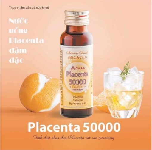 Nước uống nhau thai đẹp da kaza placenta 50000mg