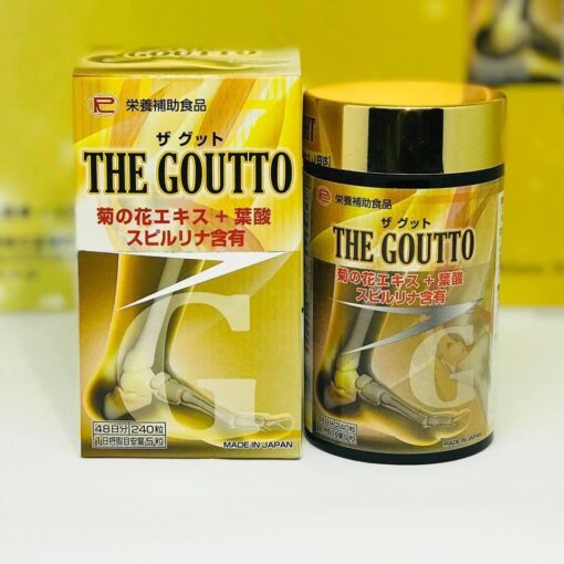 Viên uống hỗ trợ điều trị gout ribeto shoji the goutto 150 viên