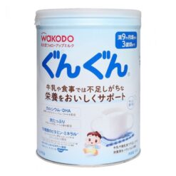 Sữa wakodo gungun số 9 lon 830g mẫu mới nội địa nhật bản